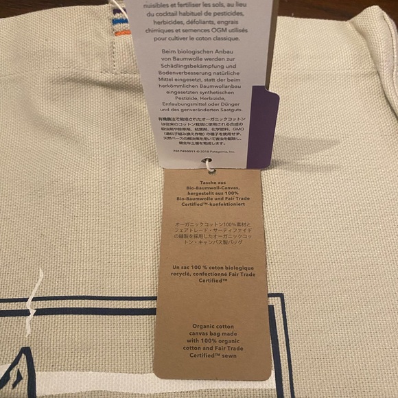 Brand new with tags Pataloha canvas bag with Haleiwa print - Picture 7 of 7